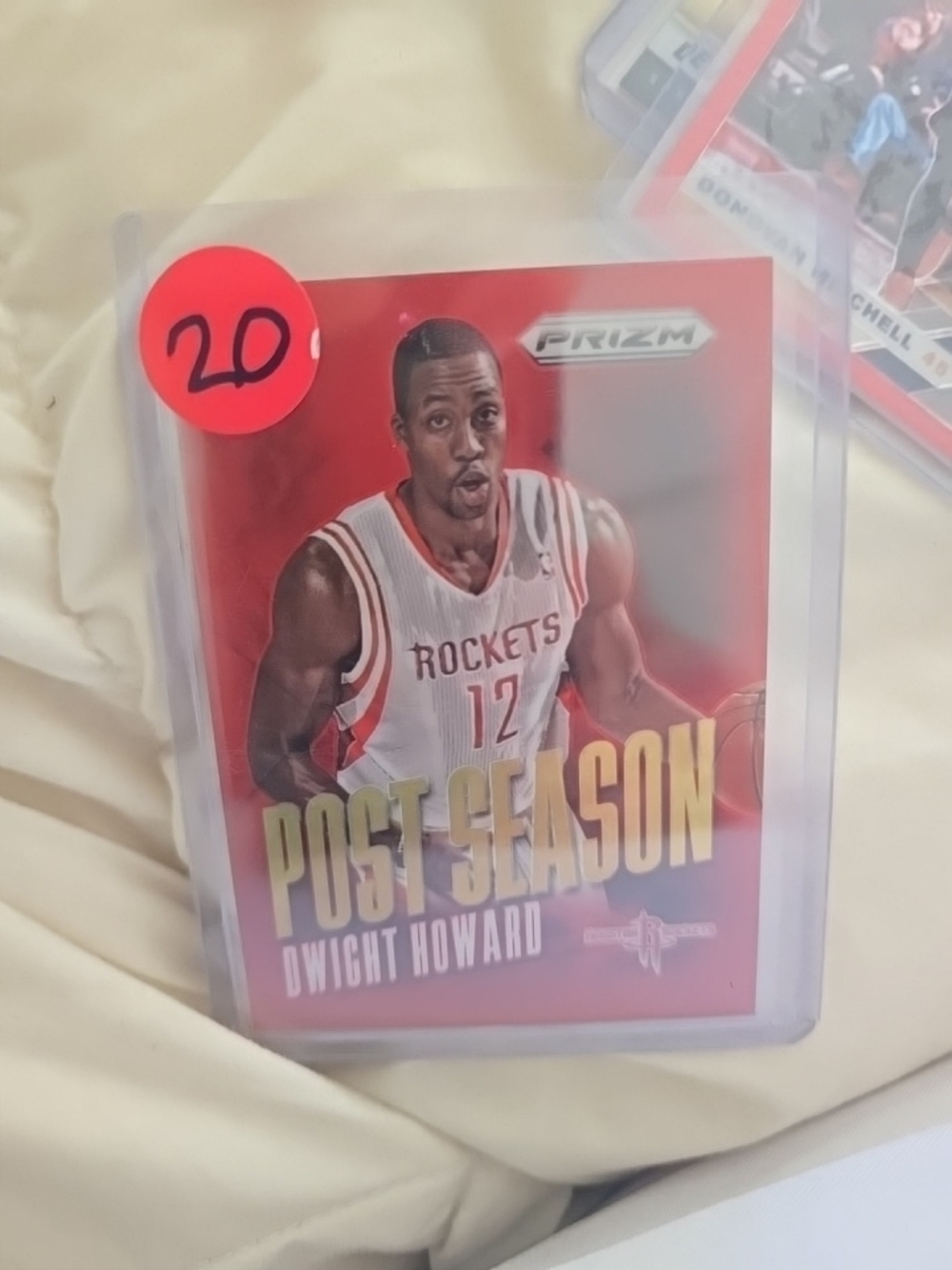 2013-14 Panini Prizm Dwight Howard #4 Target Red Prizm Postseason SP